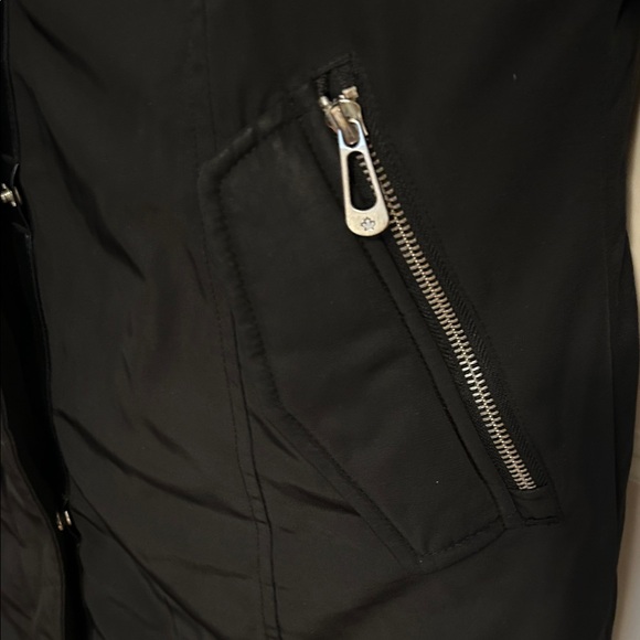 Noize Kristel Black Hooded Parka Winter Coat size S - Picture 6 of 12